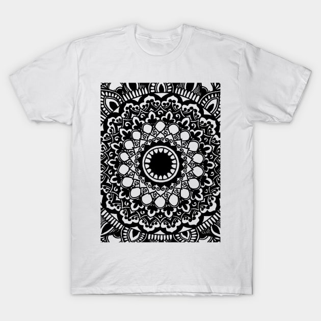 Classic Mandala T-Shirt by designsbygulmohar